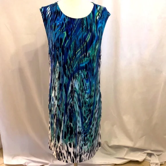 chicos cocktail dresses Dress Casual Midi By In Grey, Size: L sheer cotton voile lining Chico's | Dresses | Nwt